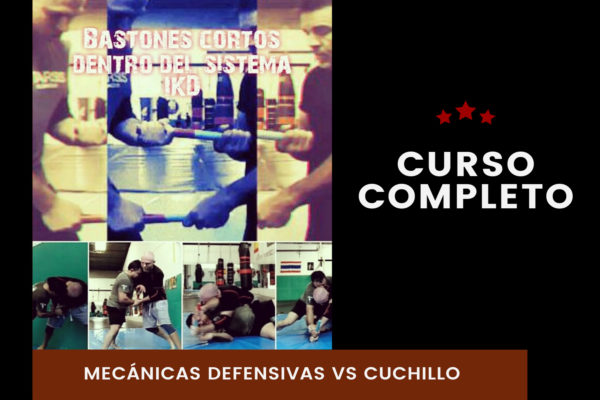 Curso de bastones cortos para potenciar el trabajo de cuchillo